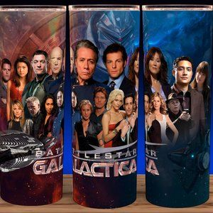 Battlestar Galactica All Characters SciFi Cup Mug Tumbler